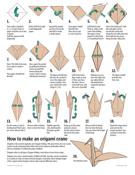 sheet metal origami crane|origami crane step by step instructions easy.